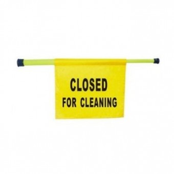 Bord gesloten wegens reinigingswerkzaamheden